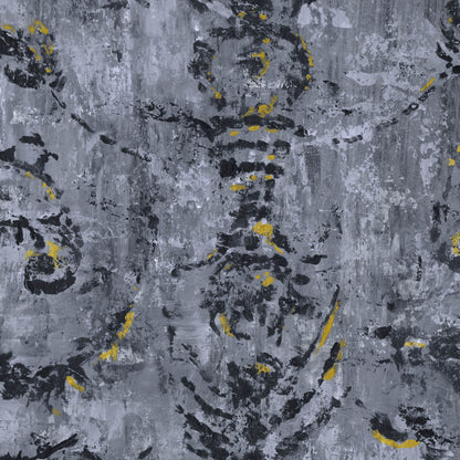Mallion & Knowles Belgravia Silver Fire Retardant Curtains texture detail