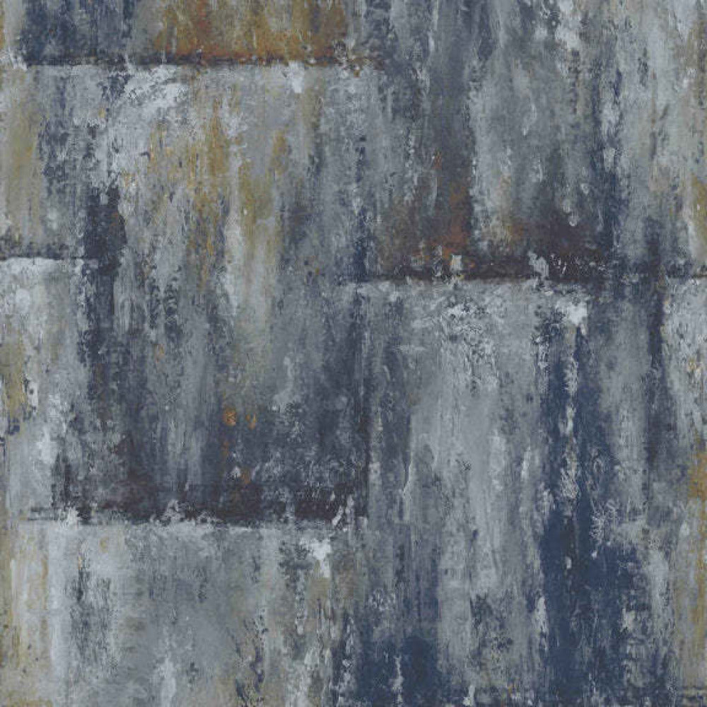 Mallion & Knowles Cubit Gold/Grey Fire Retardant Curtains