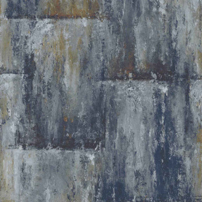 Mallion & Knowles Cubit Gold/Grey Fire Retardant Curtains