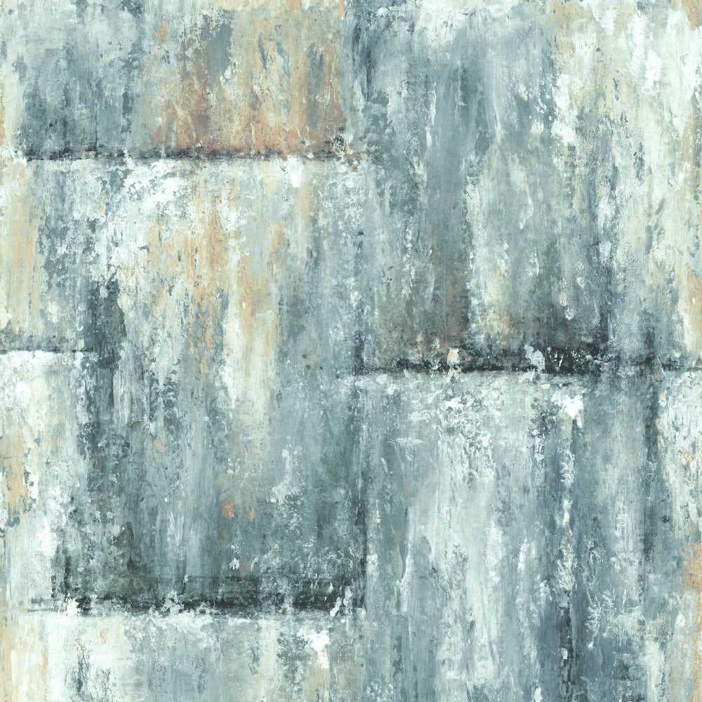 Mallion & Knowles Cubit Gold/Seafoam Fire Retardant Curtains