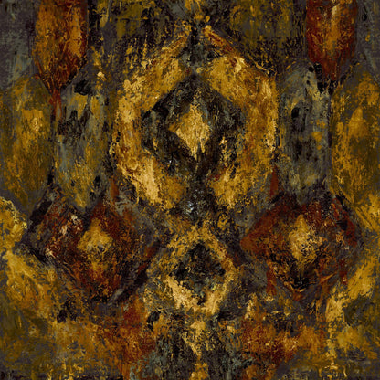 Mallion & Knowles Dumas Rustic-Gold Fire Retardant Curtains