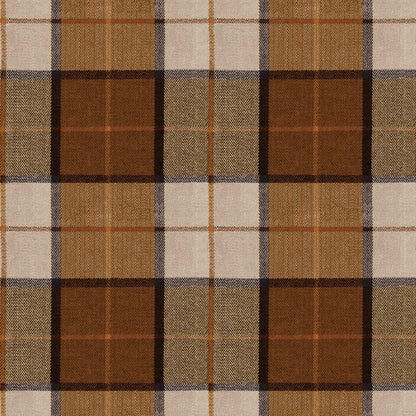 Mallion & Knowles Elgin Chestnut Fire Retardant Curtains