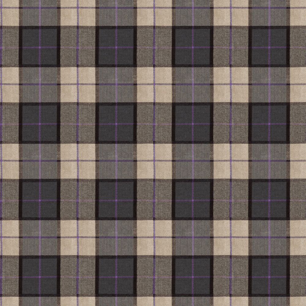 Mallion & Knowles Elgin Taupe Fire Retardant Curtains texture detail