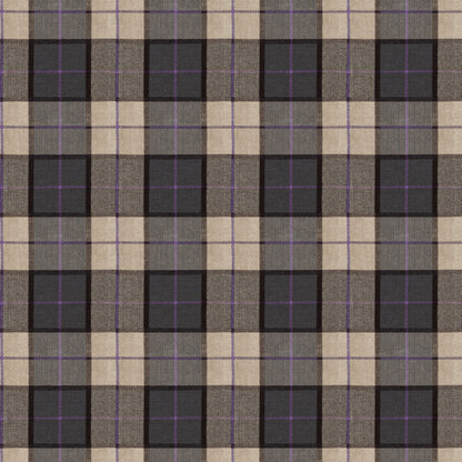 Mallion & Knowles Elgin Taupe Fire Retardant Curtains texture detail
