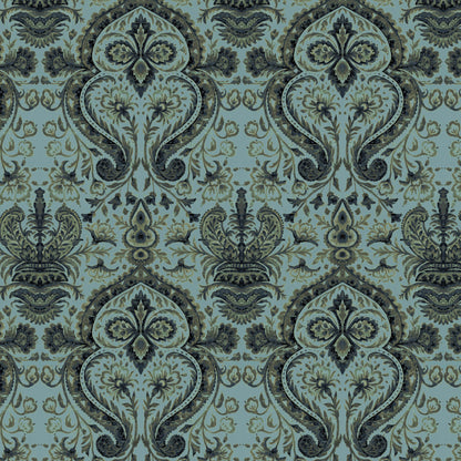 Mallion & Knowles Grosvenor Jade Fire Retardant Curtains