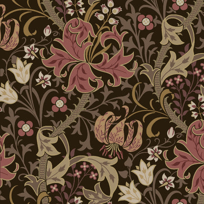 Mallion & Knowles Honeysuckle Blush-Coco Fire Retardant Curtains texture detail