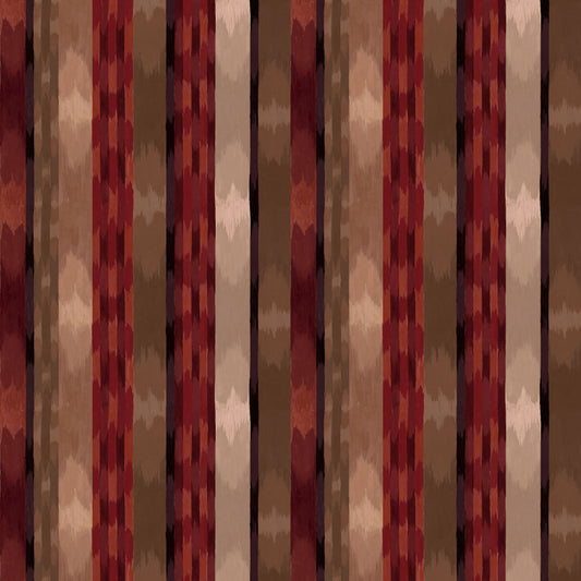 Mallion & Knowles Inca Carmine Fire Retardant Curtains