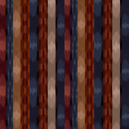 Mallion & Knowles Inca Crimson Fire Retardant Curtains