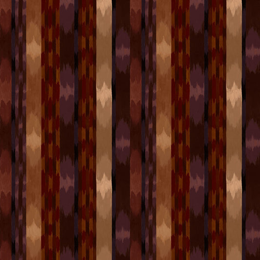 Mallion & Knowles Inca Mahogany Fire Retardant Curtains