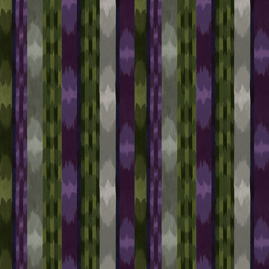 Mallion & Knowles Inca Mulberry Fire Retardant Curtains
