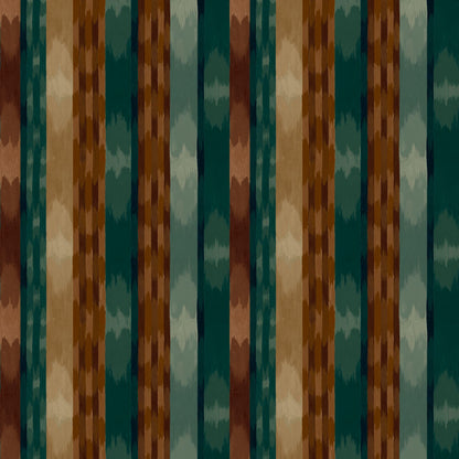 Mallion & Knowles Inca Teal Fire Retardant Curtains