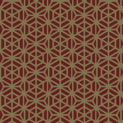 Mallion & Knowles Interlock Gold/Tan Fire Retardant Curtains texture detail