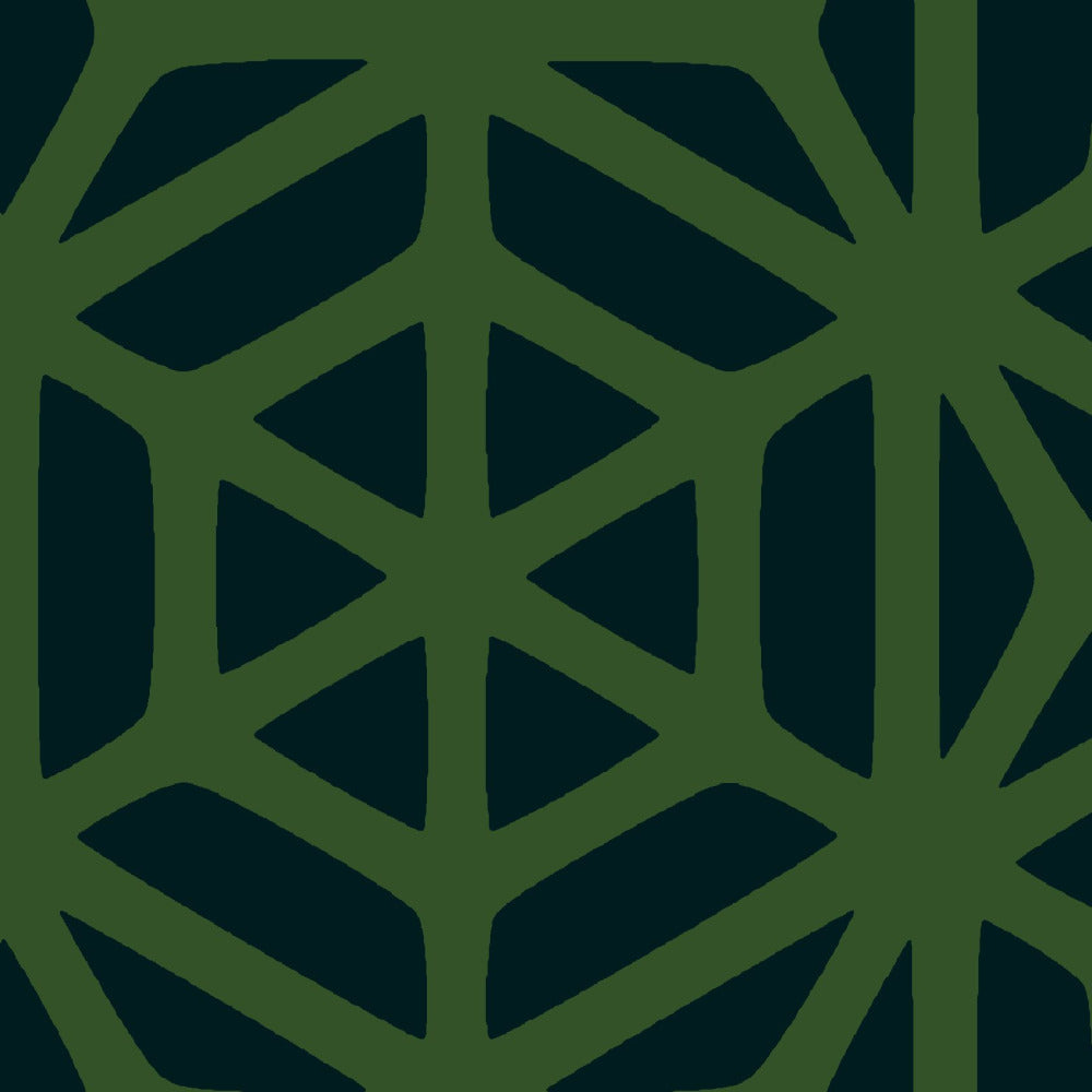 Mallion & Knowles Interlock Grand Jade/Jet Fire Retardant Curtains