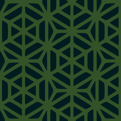 Mallion & Knowles Interlock Grand Jade/Jet Fire Retardant Curtains texture detail