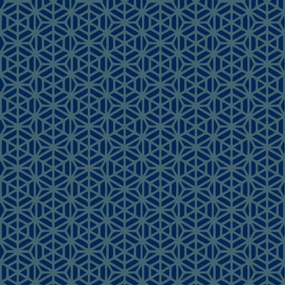 Mallion & Knowles Interlock Teal/Sapphire Fire Retardant Curtains