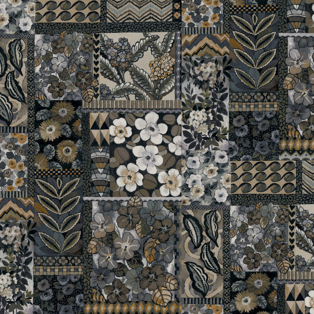 Mallion & Knowles La Vida Loca Coffee Fire Retardant Curtains