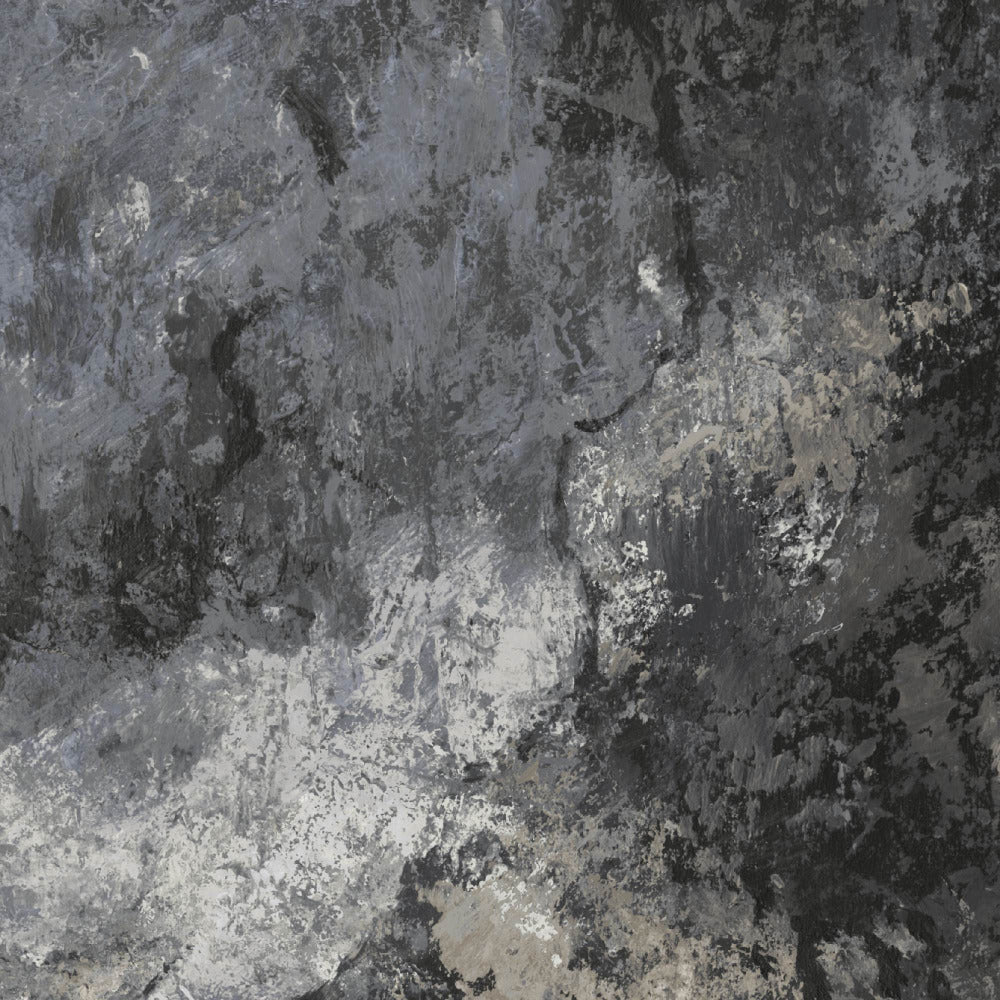 Mallion & Knowles Lava Charcoal Fire Retardant Curtains texture detail