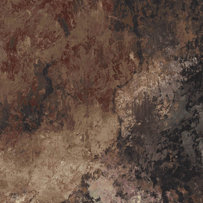 Mallion & Knowles Lava Copper Fire Retardant Curtains texture detail