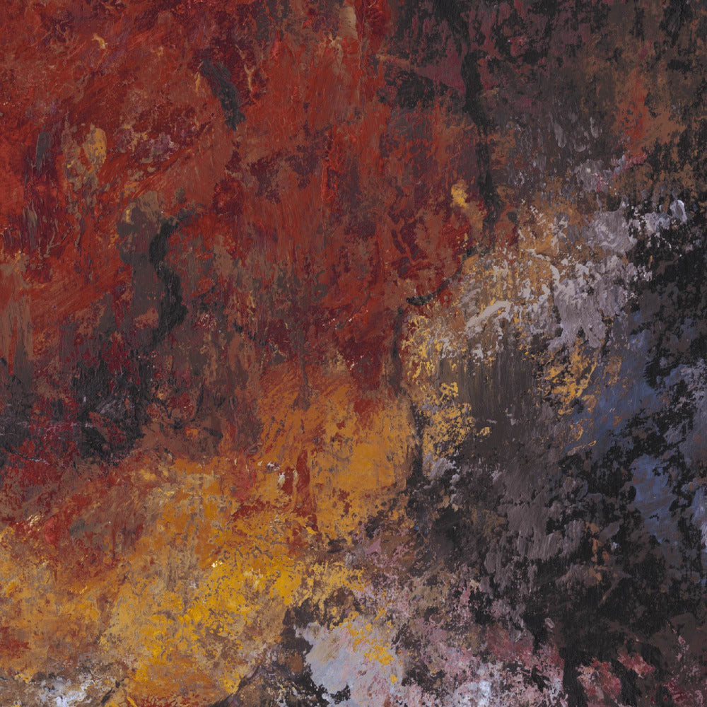 Mallion & Knowles Lava Flame Fire Retardant Curtains texture detail