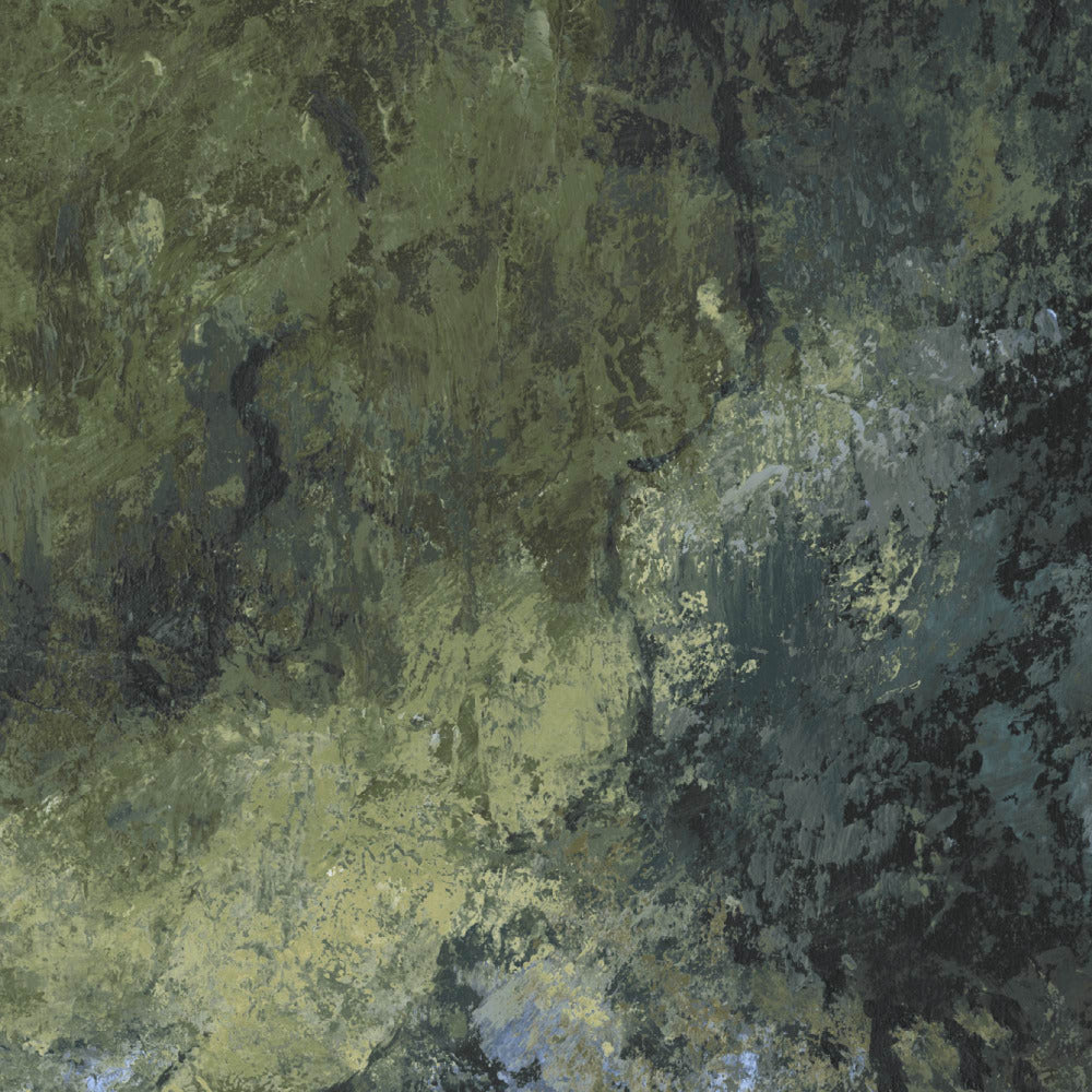 Mallion & Knowles Lava Olive Fire Retardant Curtains texture detail