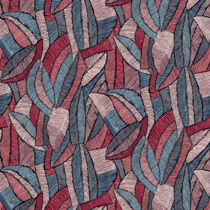 Mallion & Knowles Lisbon Blush Fire Retardant Curtains