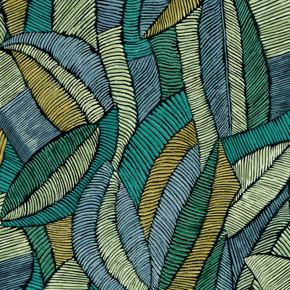 Mallion & Knowles Lisbon Glade Fire Retardant Curtains texture detail