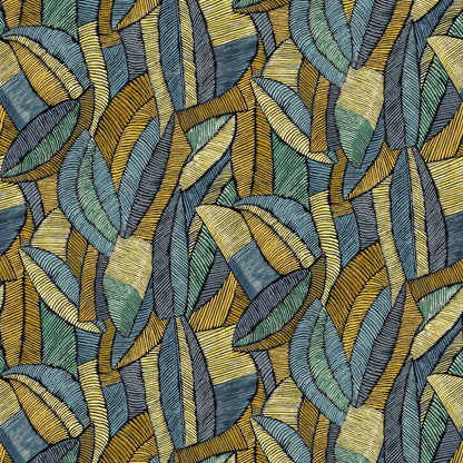 Mallion & Knowles Lisbon Golden Fire Retardant Curtains