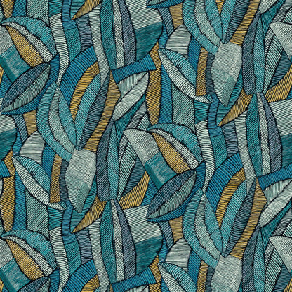 Mallion & Knowles Lisbon Jade Fire Retardant Curtains