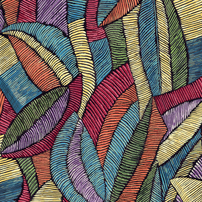 Mallion & Knowles Lisbon Multi Fire Retardant Curtains texture detail