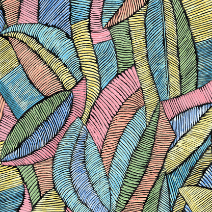 Mallion & Knowles Lisbon Neapolitan Fire Retardant Curtains texture detail