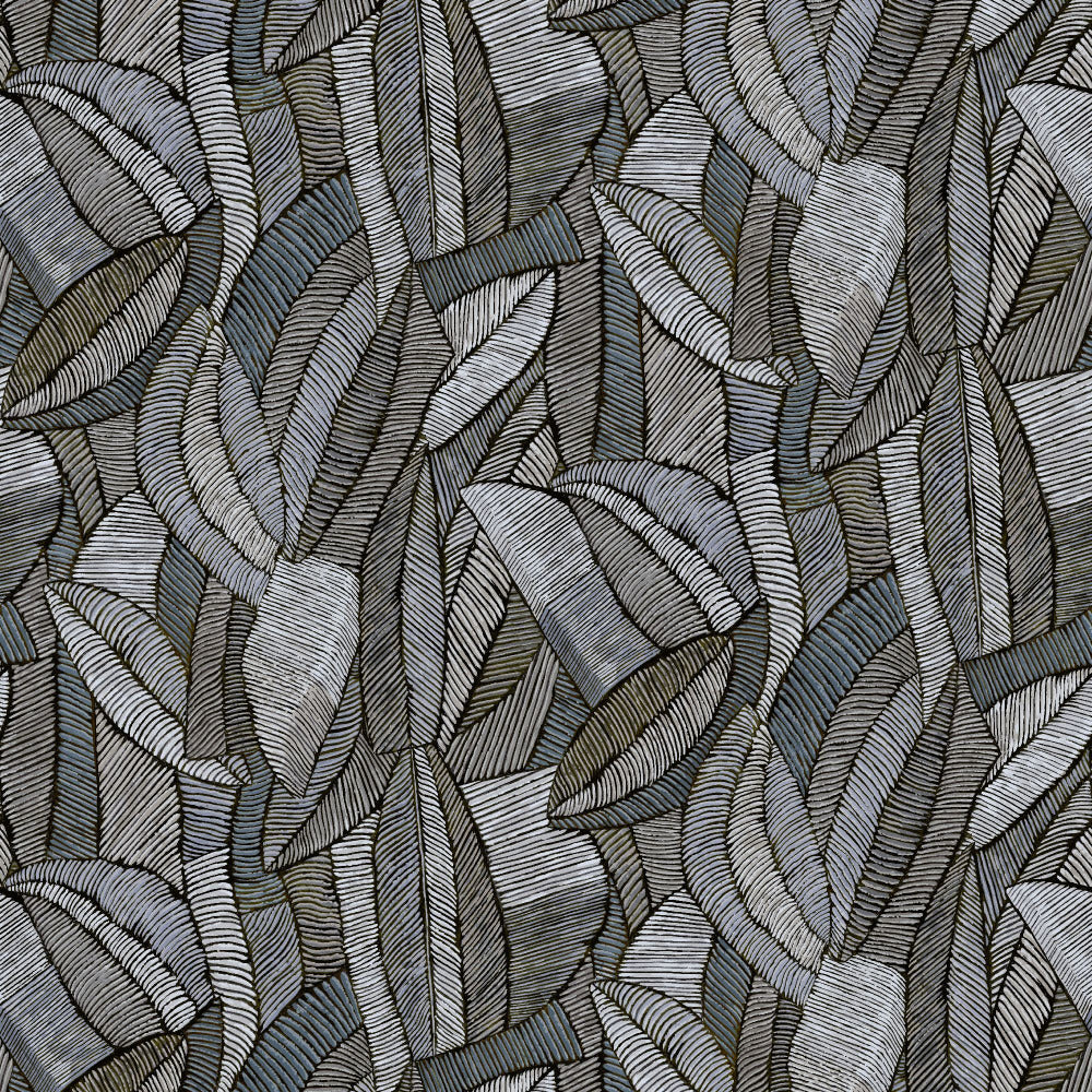 Mallion & Knowles Lisbon Silver Fire Retardant Curtains