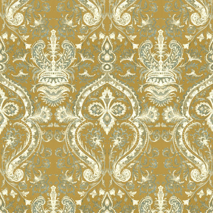 Mallion & Knowles Mayfair Gold Fire Retardant Curtains