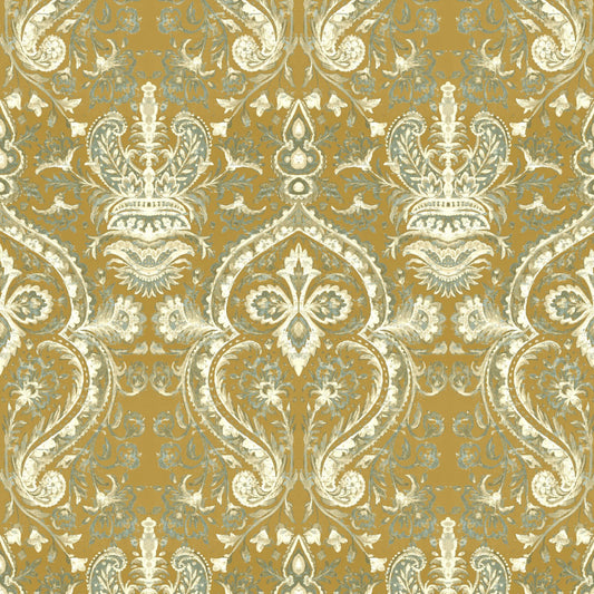 Mallion & Knowles Mayfair Gold Fire Retardant Curtains