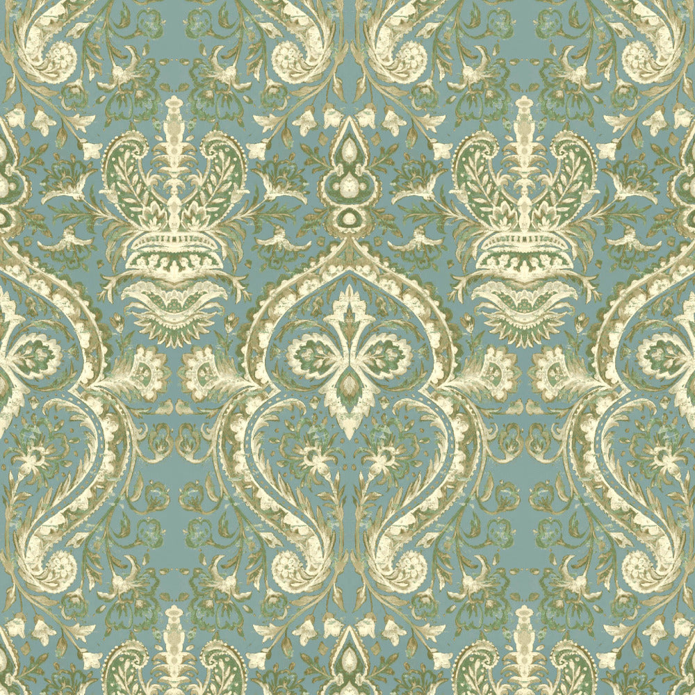 Mallion & Knowles Mayfair Jade Fire Retardant Curtains