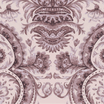 Mallion & Knowles Mayfair Rose Fire Retardant Curtains texture detail