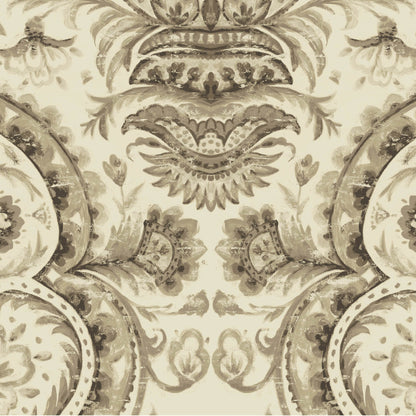 Mallion & Knowles Mayfair Sandstone Fire Retardant Curtains texture detail