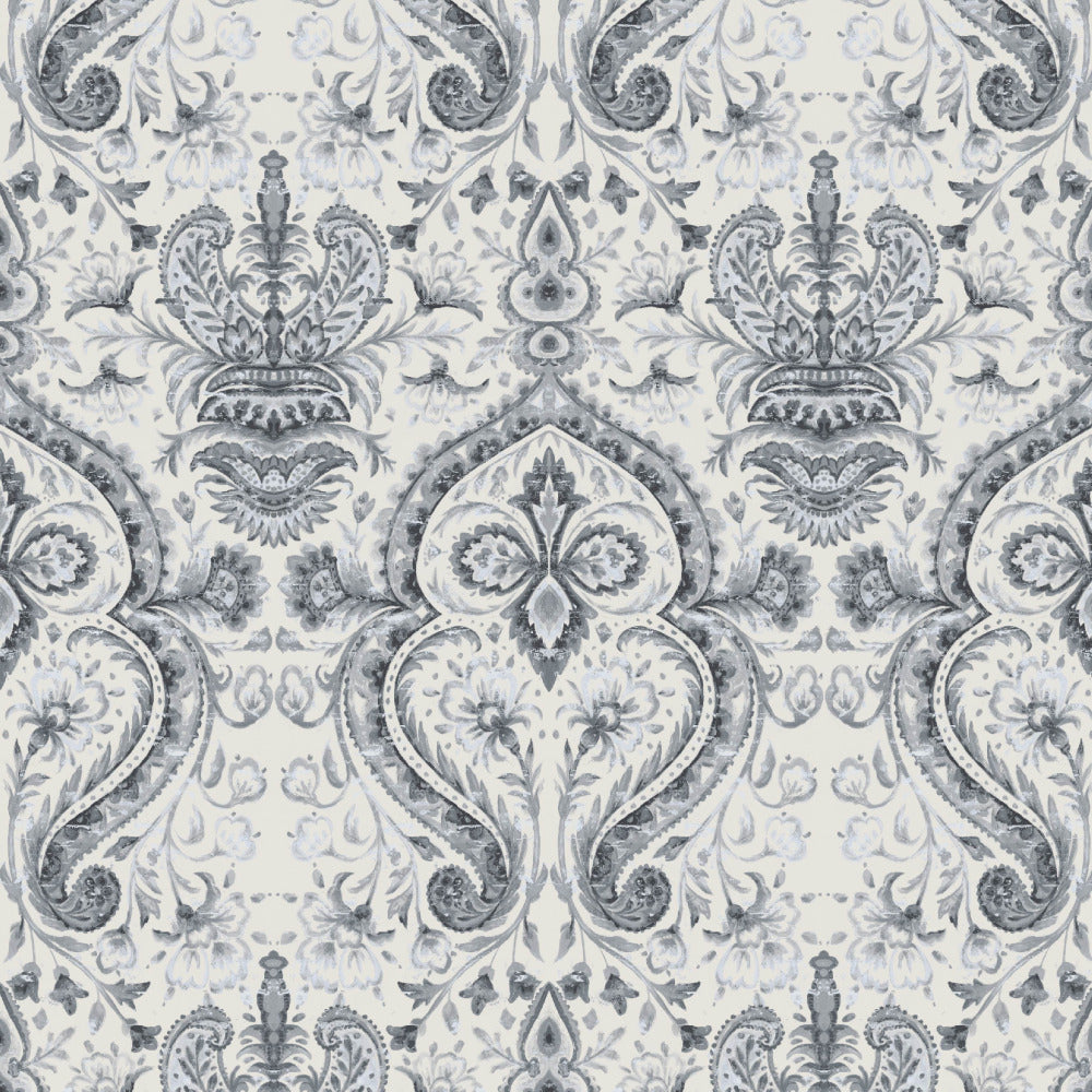 Mallion & Knowles Mayfair Silver Fire Retardant Curtains