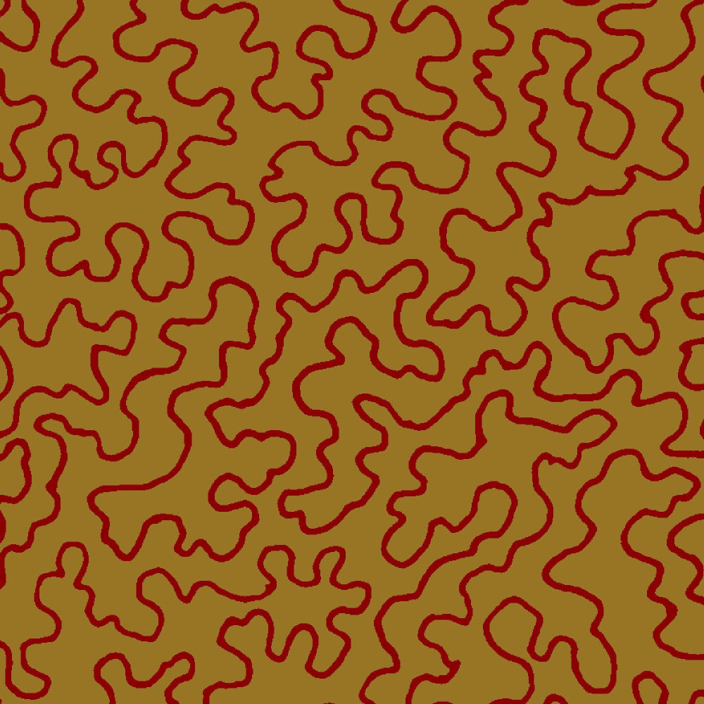 Mallion & Knowles Mazie May Amber Fire Retardant Curtains texture detail