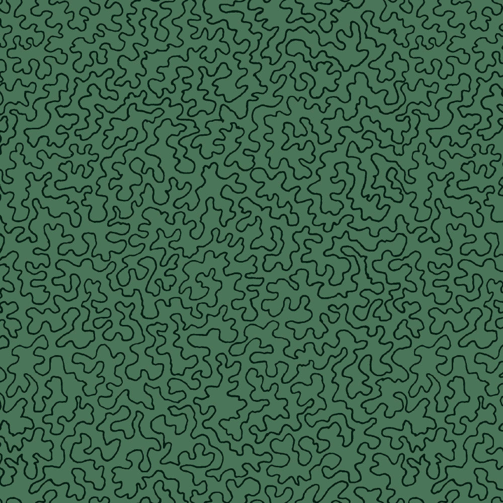 Mallion & Knowles Mazie May Fern Fire Retardant Curtains