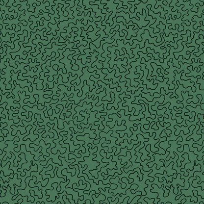 Mallion & Knowles Mazie May Fern Fire Retardant Curtains