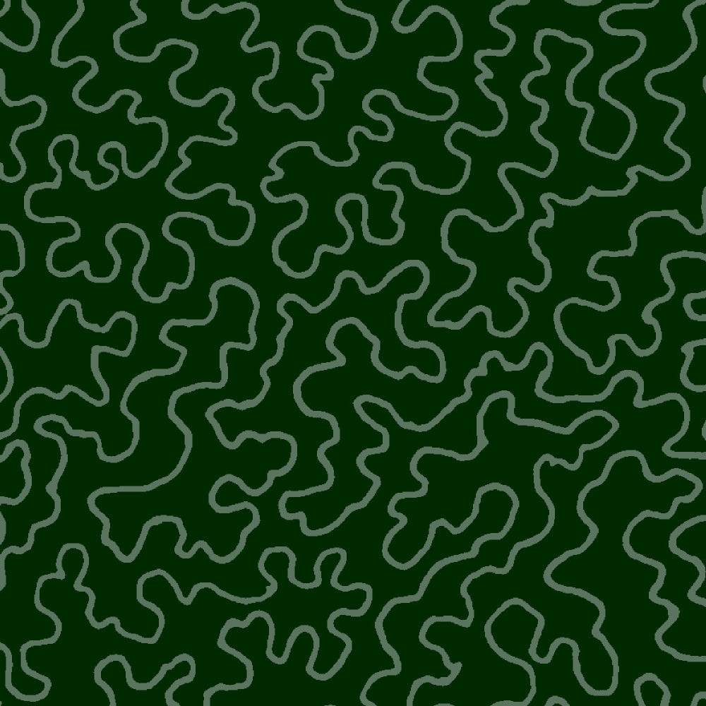 Mallion & Knowles Mazie May Forest Fire Retardant Curtains texture detail
