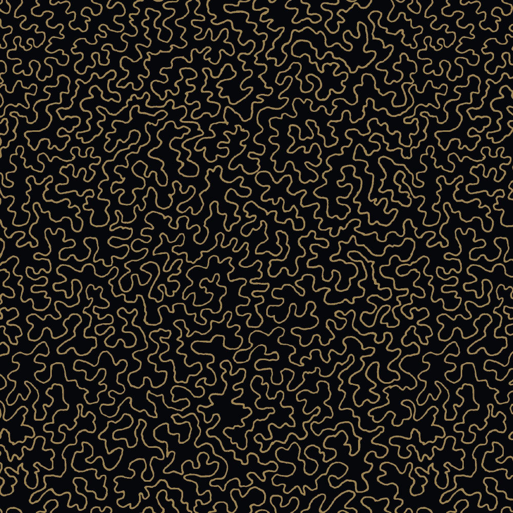 Mallion & Knowles Mazie May Midnight Fire Retardant Curtains