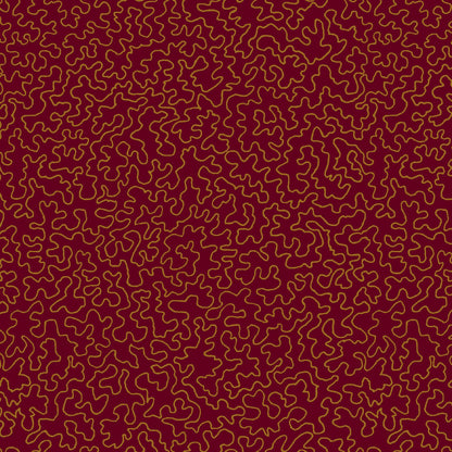 Mallion & Knowles Mazie May Ruby Fire Retardant Curtains