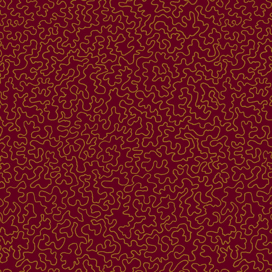 Mallion & Knowles Mazie May Ruby Fire Retardant Curtains