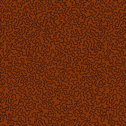 Mallion & Knowles Mazie May Rust Fire Retardant Curtains