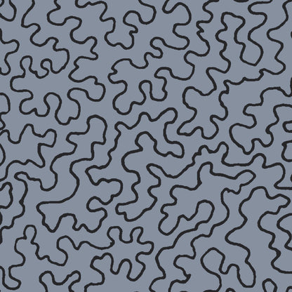 Mallion & Knowles Mazie May Silver Fire Retardant Curtains texture detail