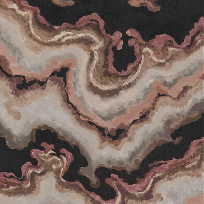 Mallion & Knowles Mika Agate Fire Retardant Curtains texture detail