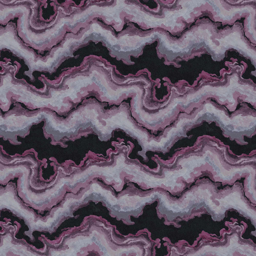 Mallion & Knowles Mika Amethyst Fire Retardant Curtains