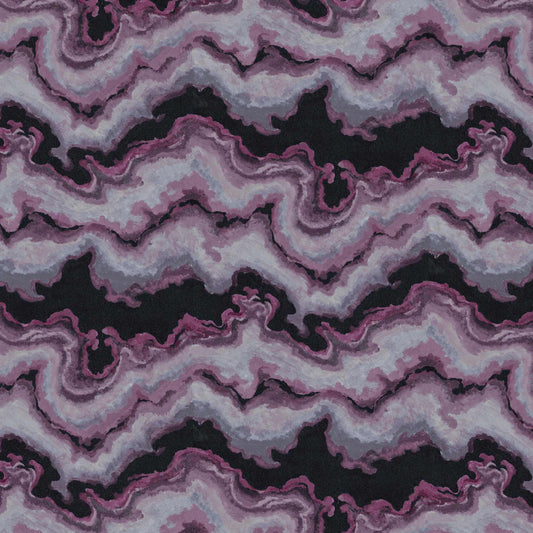 Mallion & Knowles Mika Amethyst Fire Retardant Curtains