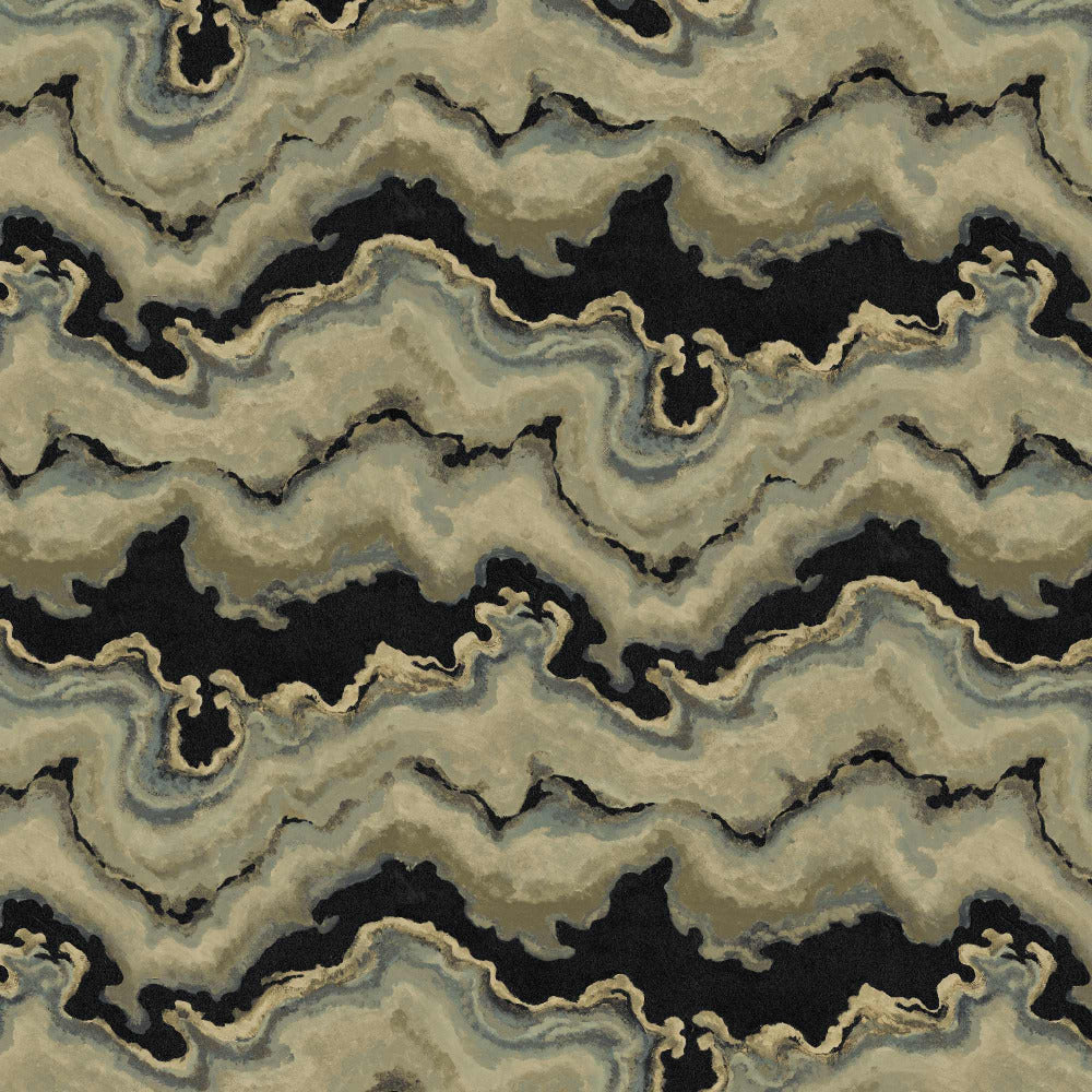 Mallion & Knowles Mika Lichen Fire Retardant Curtains